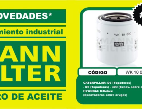 Lanzamiento del Filtro de Combustible WK 10 020